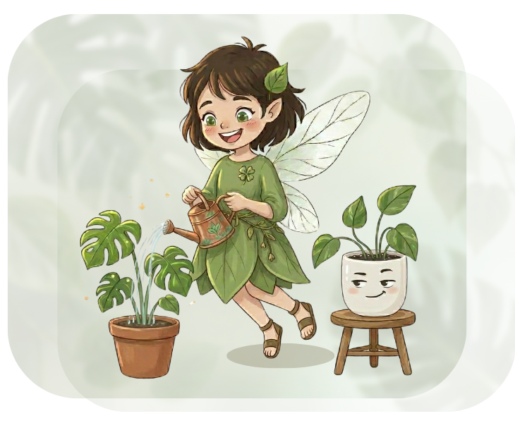 観葉植物のすすめ キャラクター